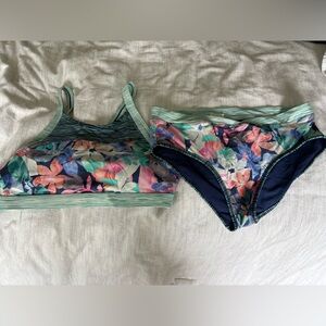 Athleta Kids Swim Set - Multicolor Floral